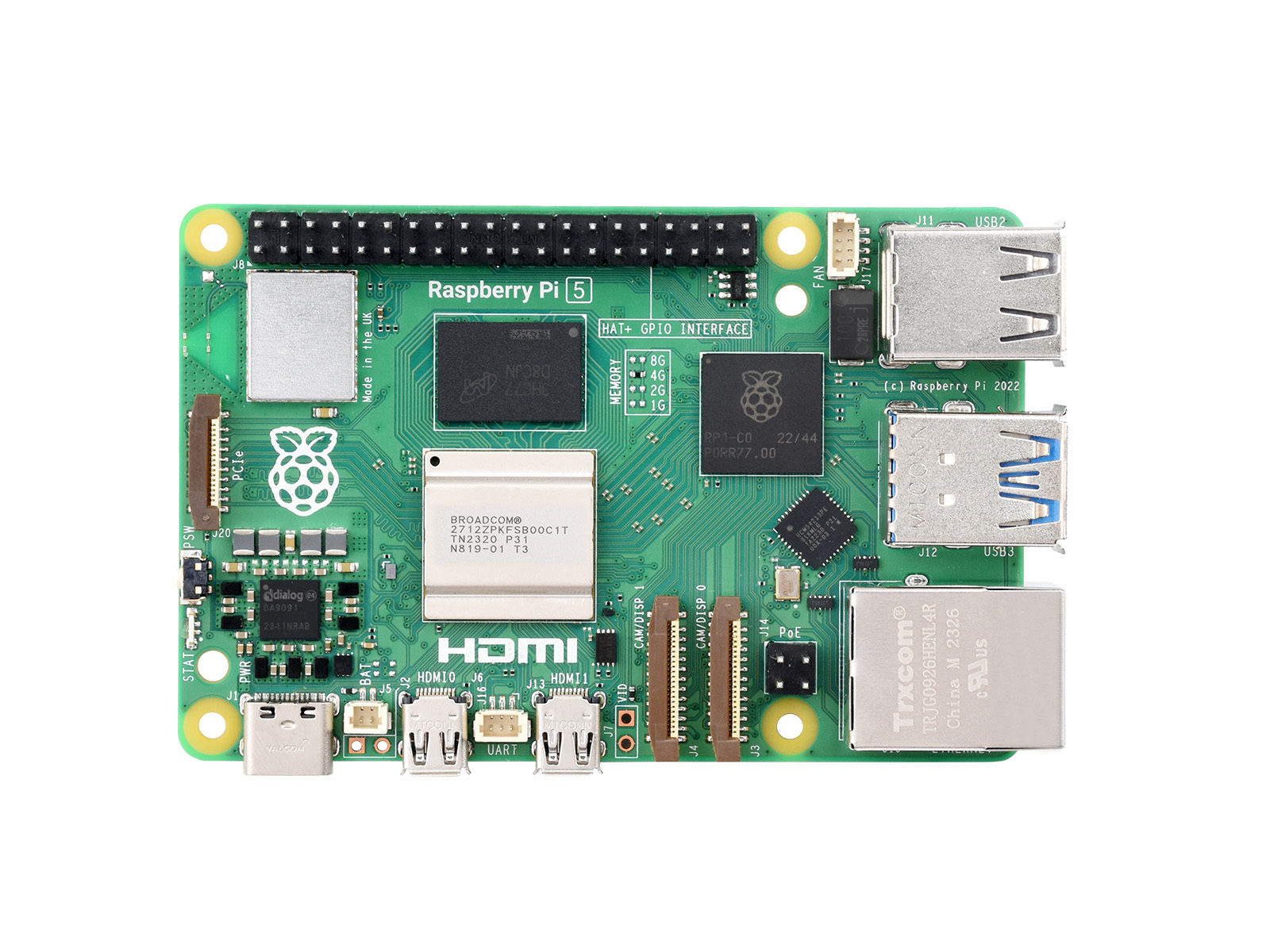 Raspberry Pi 5, Options for 4G - огляд і ціна Raspberry Pi 5 8Gb