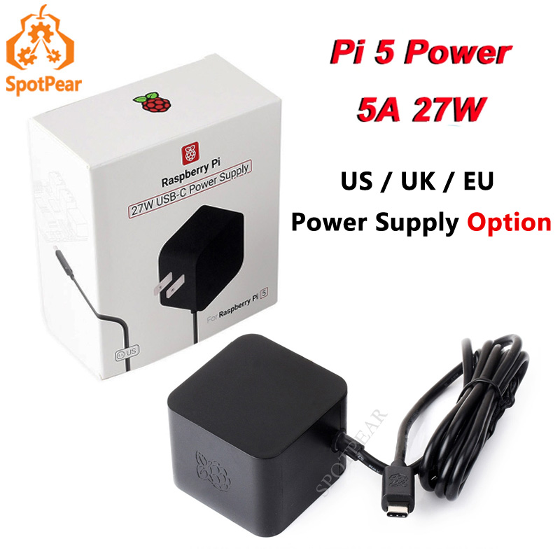 Original Official 5V5A PD Powe - огляд і ціна Raspberry Pi 5 8Gb
