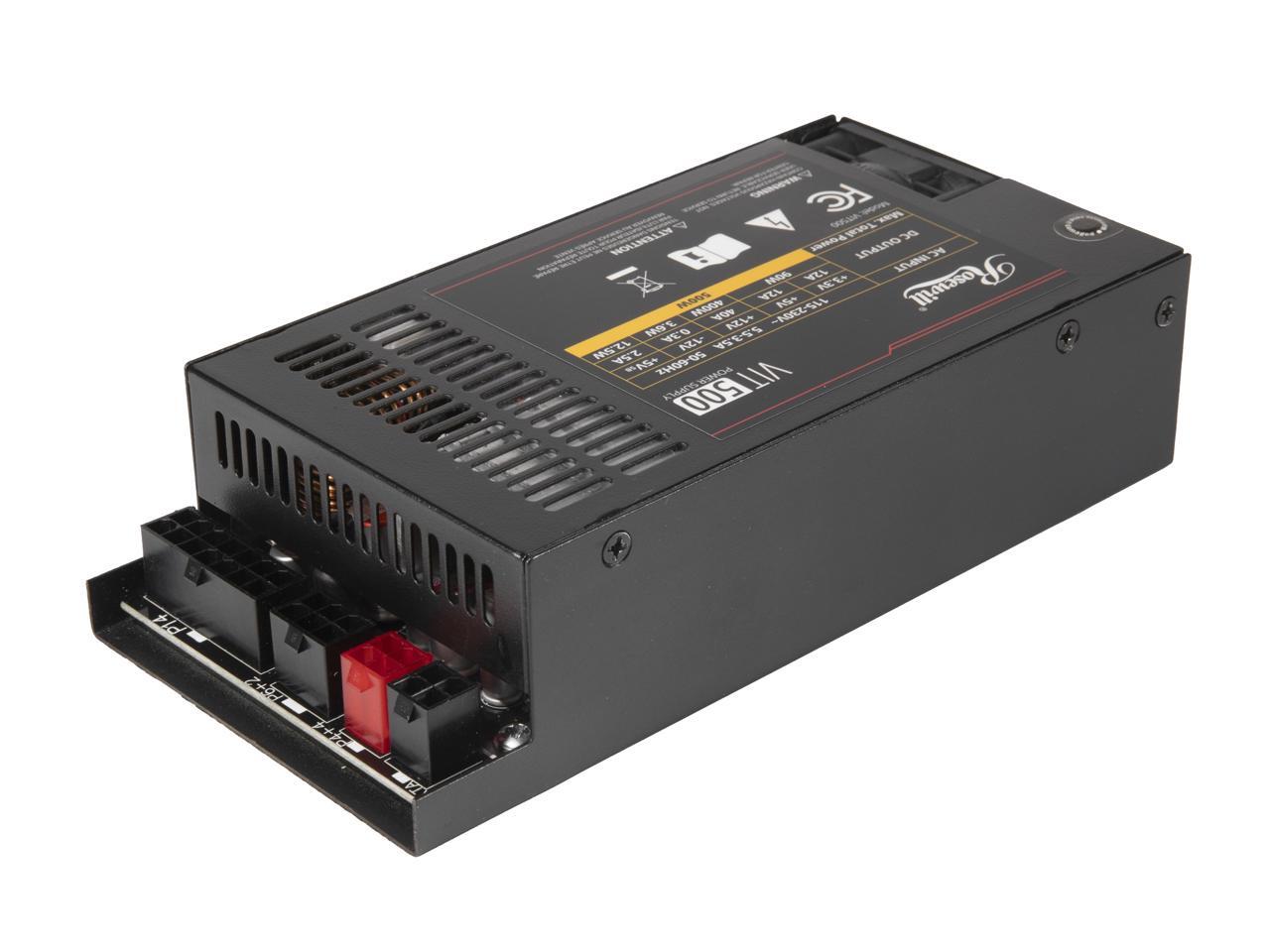 Rosewill VIT 500W, Mini ITX/Fl - огляд і ціна Atx Power Supply 1U Flex 500W