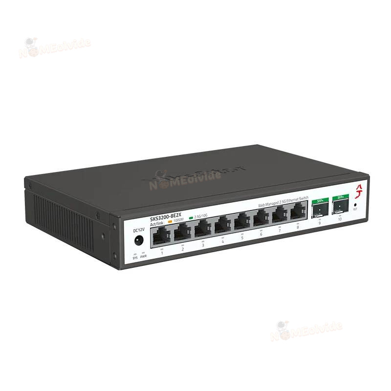 SKS3200 XikeStor 10 Ports L2 S - огляд і ціна Sfp+ 10G Managed Switch 8 Port