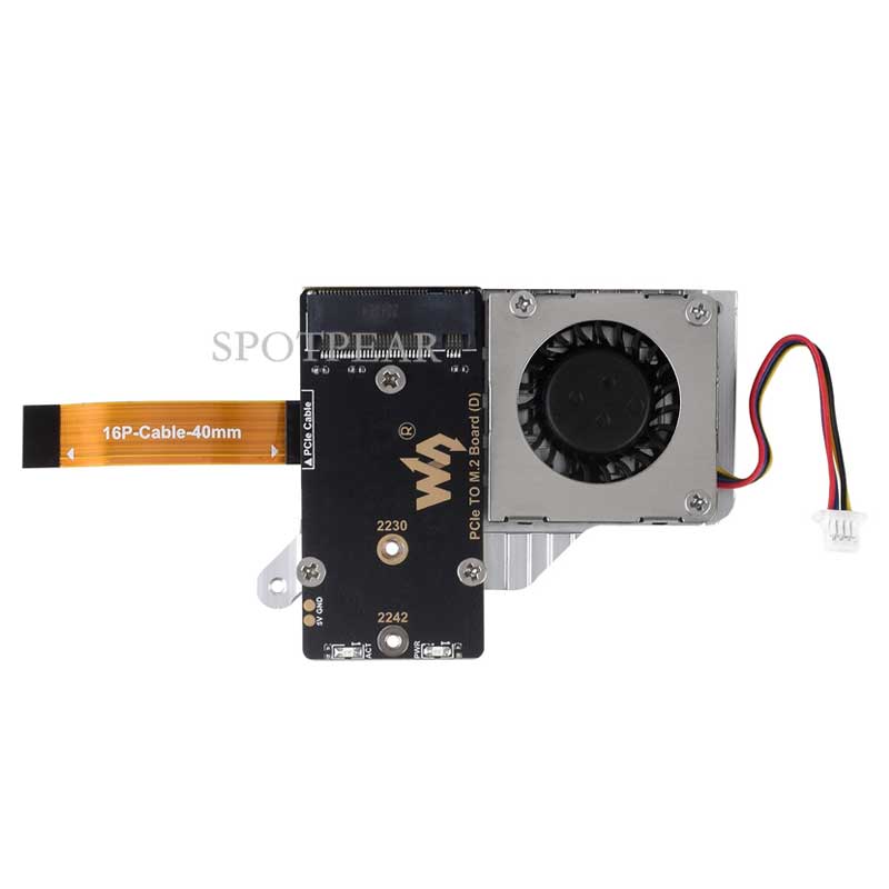 Raspberry Pi 5 PCIe to M.2 Min - огляд і ціна Deskpi Super6C