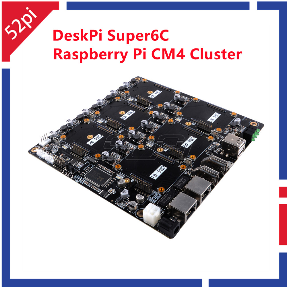 52Pi New DeskPi Super6C Raspbe - огляд і ціна Deskpi Super6C